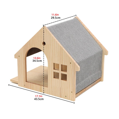 “Wall Cat Perch – Bridge, House & Climbing Fun”