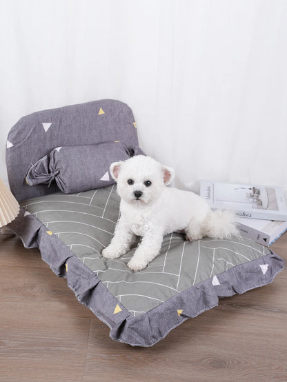 “Puppy Dream Bed – Cozy Cushion for Pets”