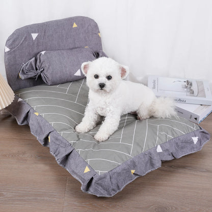 “Puppy Dream Bed – Cozy Cushion for Pets”
