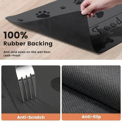 Waterproof Pet Feeding Mat – Quick-Dry Absorbent Non-Slip Design