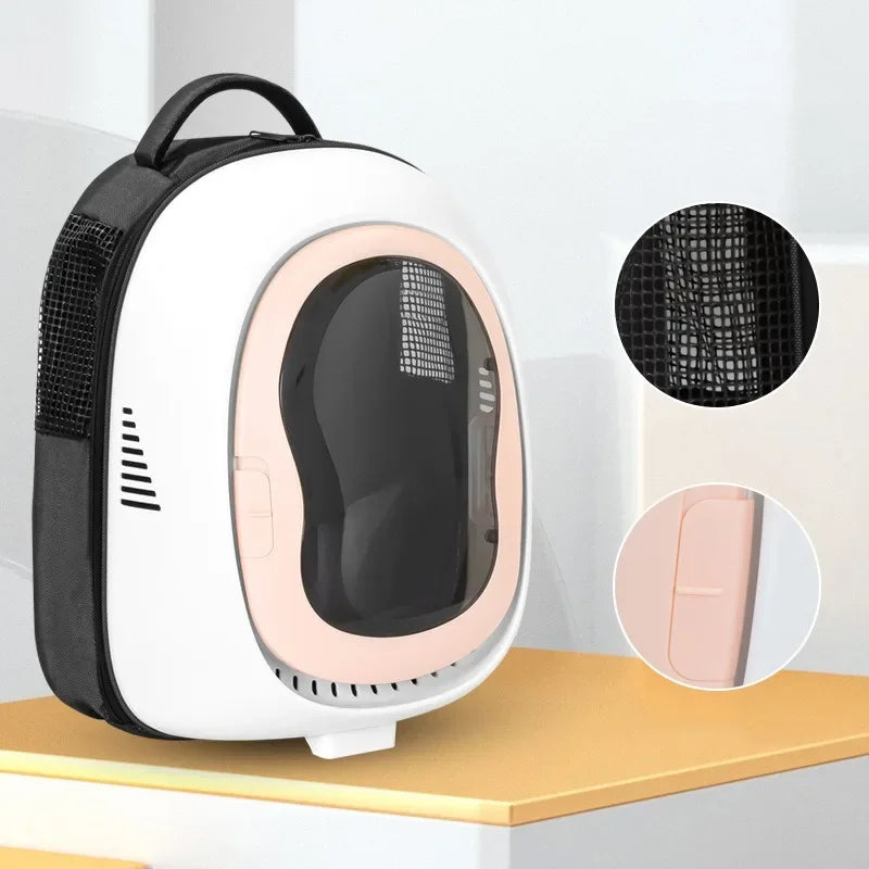 “Space Cat Backpack – Comfy & Cool for Travel”