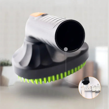 Pet Grooming Brush Vacuum Attachment – 32mm Tool for Removing Loose Hair from Dogs