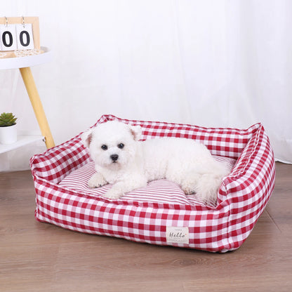 “Comfy Pet Bed – Soft, Washable & Size-Friendly”