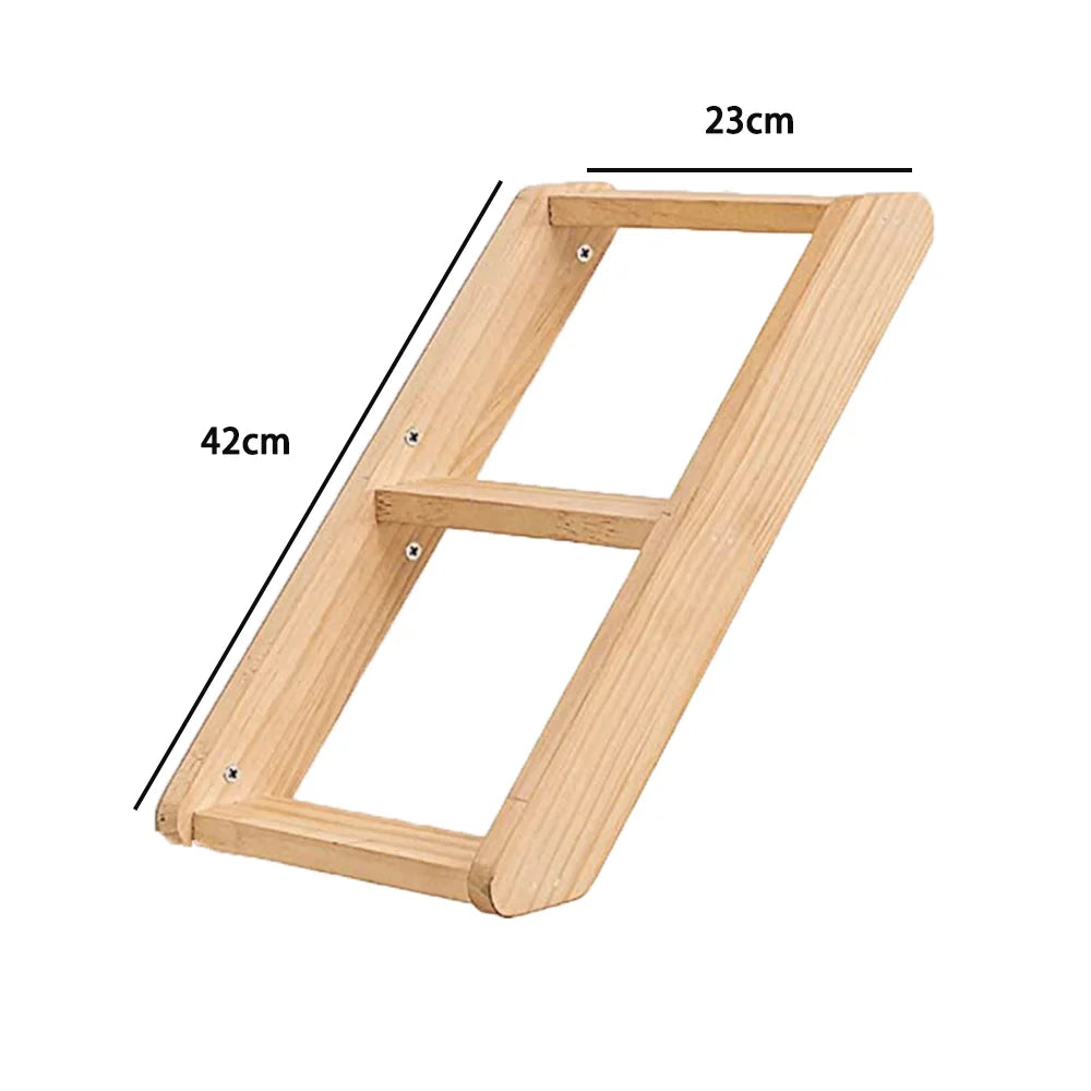 “Purrfect Wall Fun – Cat Hammock & Climber”