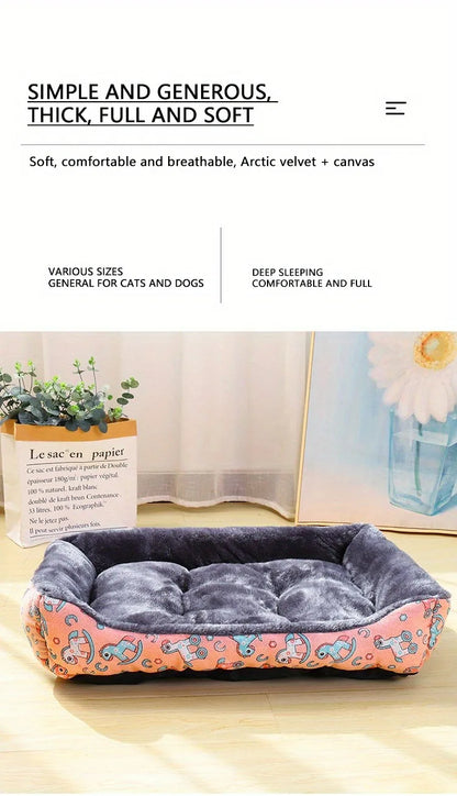 “Cuddle Couch – Soft Bed for Pets of All Sizes”