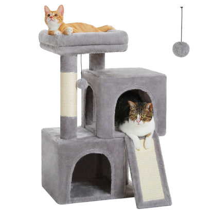 “Mega Cat Tower – Condos, Scratch Posts & Toys”