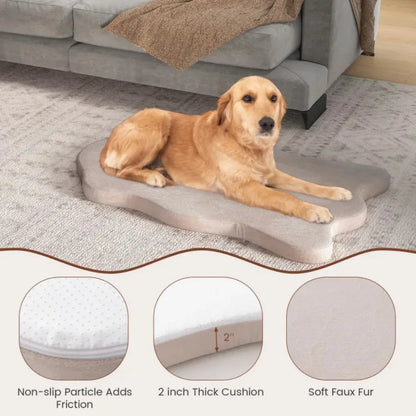 Orthopedic Dog Bed – Memory Foam Support for Large Dogs