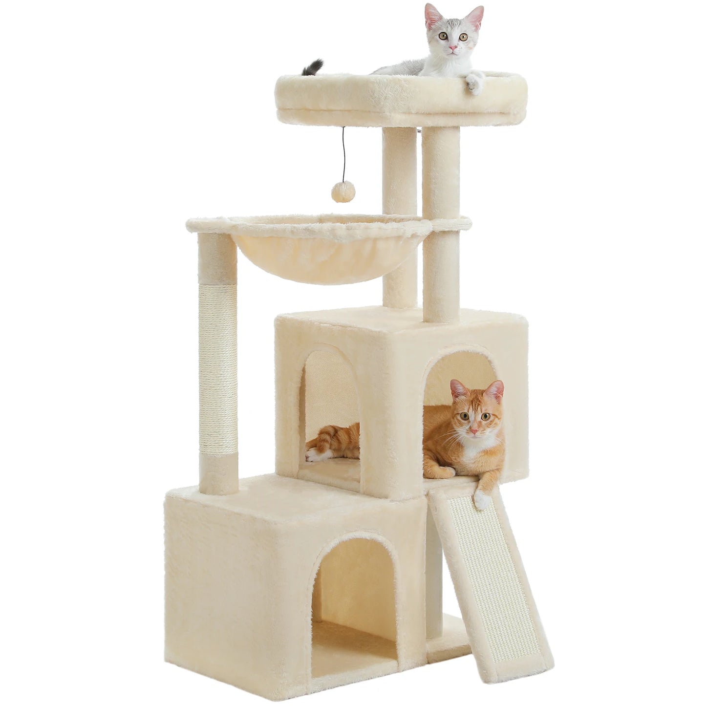 “Mega Cat Tower – Condos, Scratch Posts & Toys”