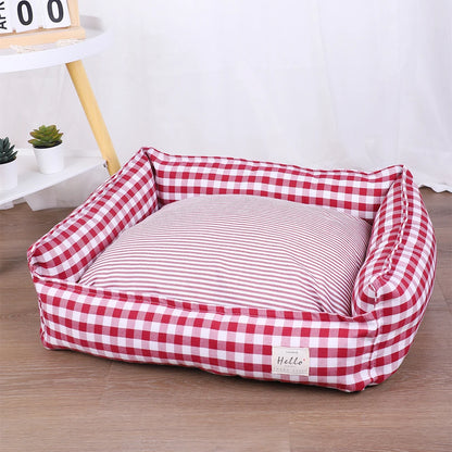 “Comfy Pet Bed – Soft, Washable & Size-Friendly”