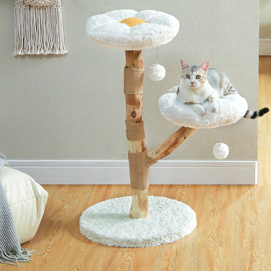 “Blossom Tree – Cat Tower with Scratcher & Bed”