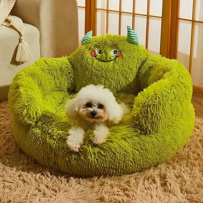 Kennel Winter Warm Deep Sleep Small Dog Dog Mattress Removable and Washable Pet Dog Supplies