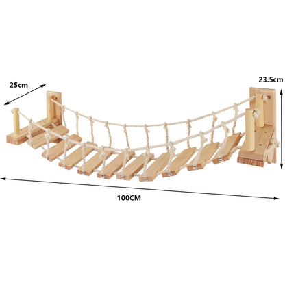 “Wall Cat Perch – Bridge, House & Climbing Fun”