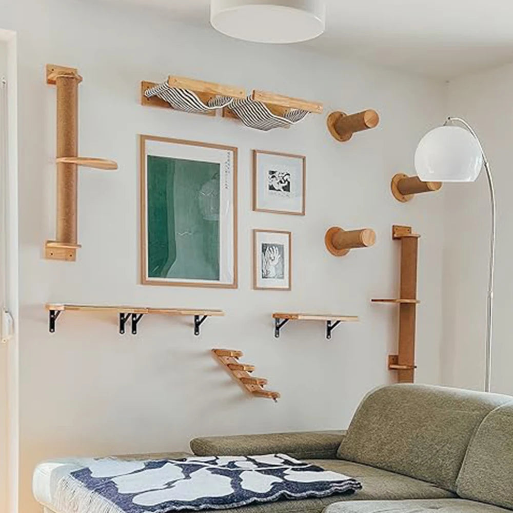 “Wall Cat Perch – Bridge, House & Climbing Fun”