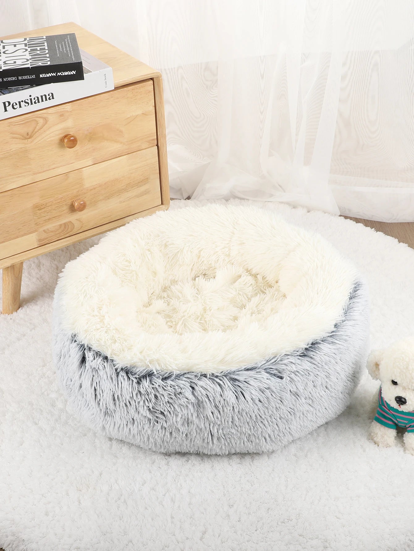 “Snuggle Donut – Soft Round Bed for Pets”