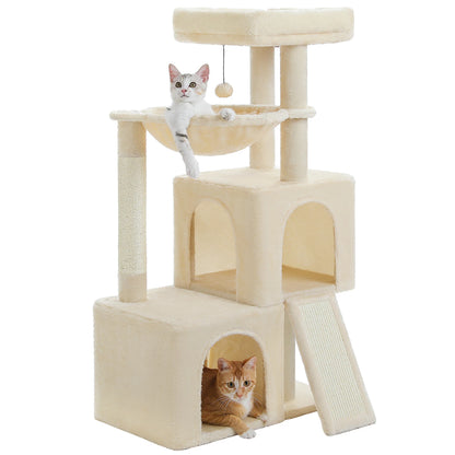 “Mega Cat Tower – Condos, Scratch Posts & Toys”