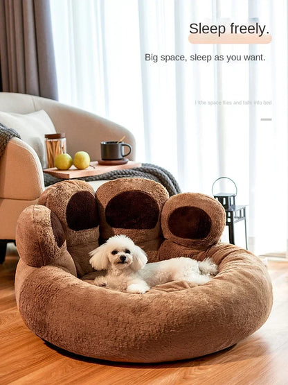 Kennel Winter Warm Deep Sleep Small Dog Dog Mattress Removable and Washable Pet Dog Supplies
