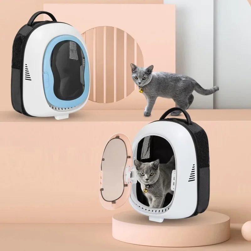 “Space Cat Backpack – Comfy & Cool for Travel”