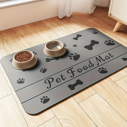 Waterproof Pet Feeding Mat – Quick-Dry Absorbent Non-Slip Design