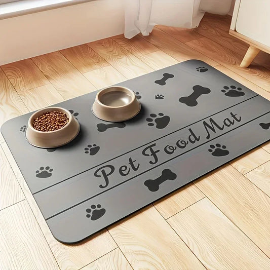 Waterproof Pet Feeding Mat – Quick-Dry Absorbent Non-Slip Design