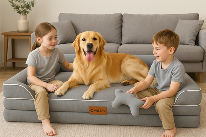 Premium XL Orthopedic Dog Bed – Cooling Gel Memory Foam, Waterproof Design with Removable Washable Cover
