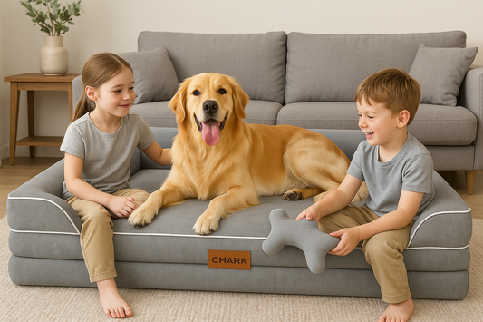 Premium XL Orthopedic Dog Bed – Cooling Gel Memory Foam, Waterproof Design with Removable Washable Cover