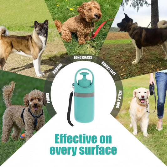 Portable Dog Poop Scooper – Lightweight, Durable & Leak-Proof with Built-In Bag Dispenser