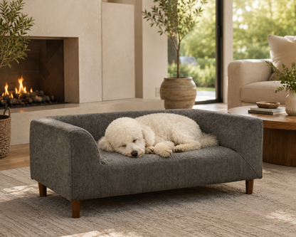 Modern Pet Sofa Bed with Soft Cushion for Small & Medium Dogs